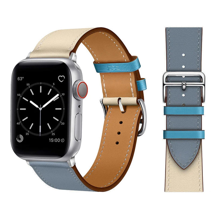 Elevate Your Style with Premium Leather Apple Watch Band