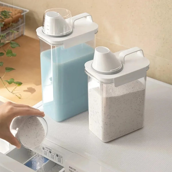 Airtight Laundry Detergent Storage Container Jar