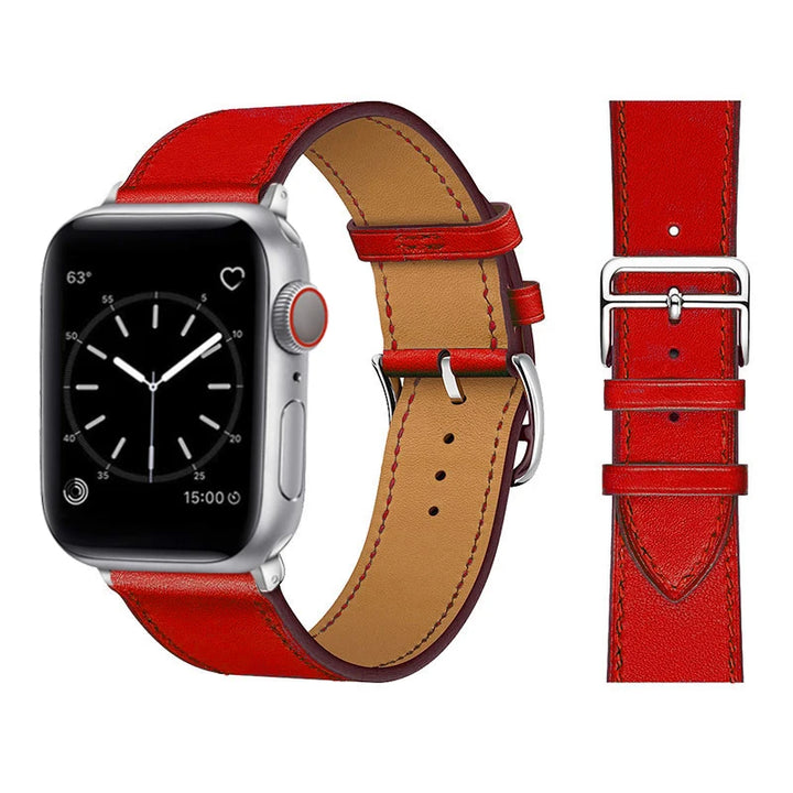 Elevate Your Style with Premium Leather Apple Watch Band