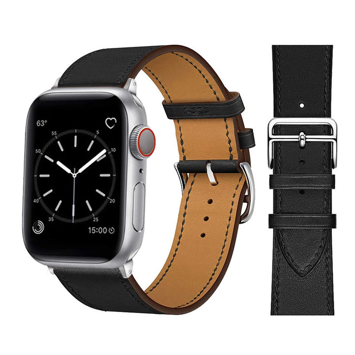 Elevate Your Style with Premium Leather Apple Watch Band