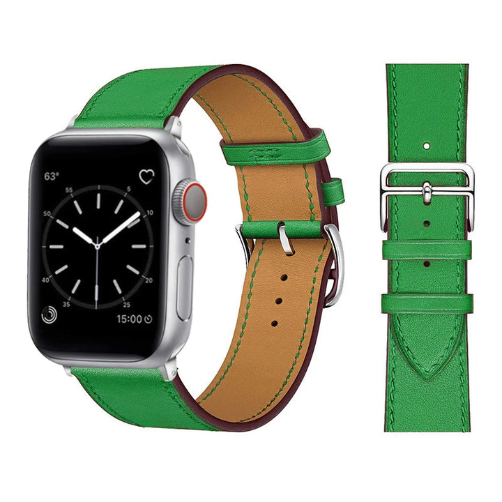 Elevate Your Style with Premium Leather Apple Watch Band