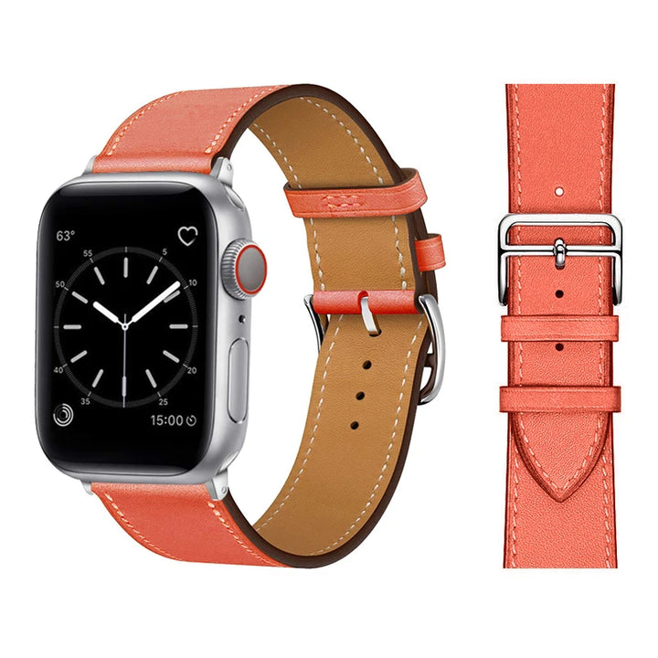 Elevate Your Style with Premium Leather Apple Watch Band