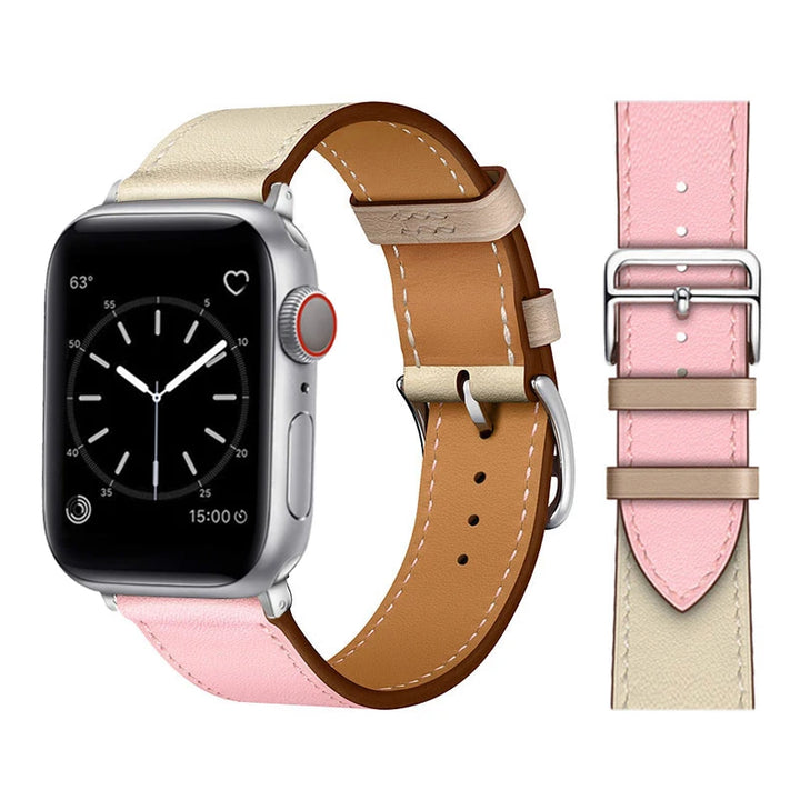 Elevate Your Style with Premium Leather Apple Watch Band