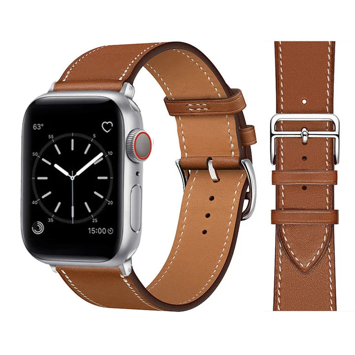 Elevate Your Style with Premium Leather Apple Watch Band