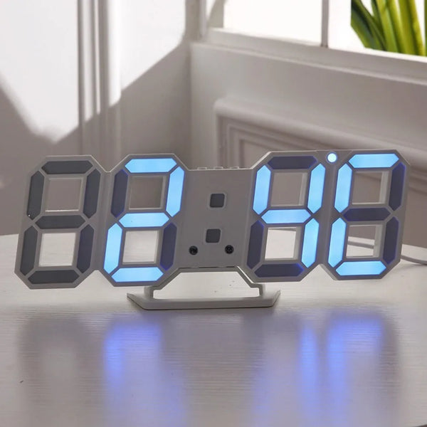 3D Led Digital Clock Thermometer Display