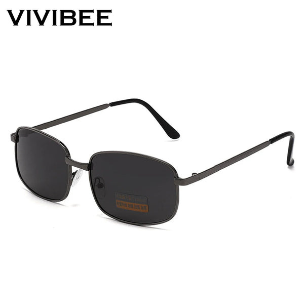 Classic Rectangle Polarized Retro Sunglasses